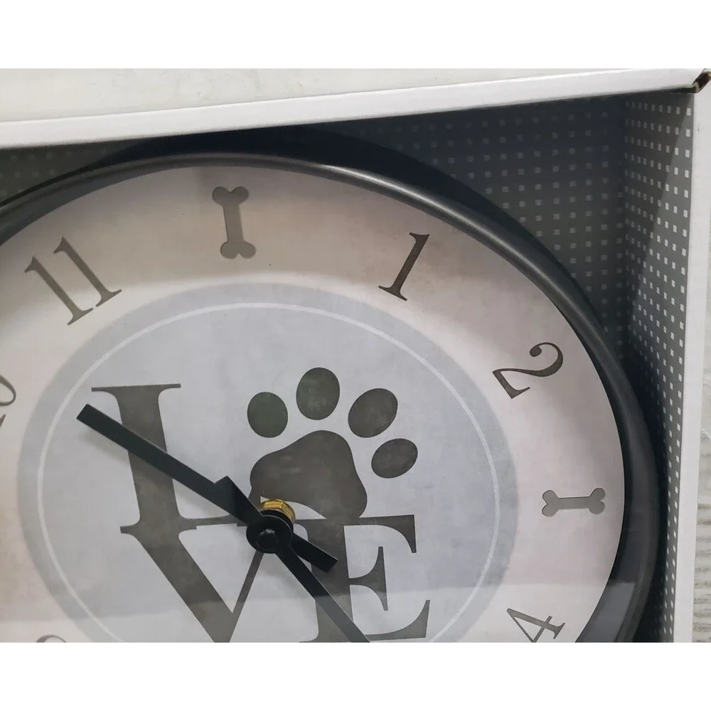 Plastic Decorative Kitchen Wall Clock, approx. 10